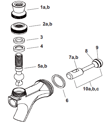 Universal Coupling Gasket for beer faucet No.6 image 2