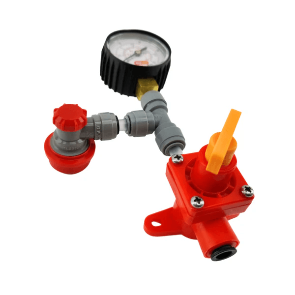 Spunding Valve KIT (with push in gauge) 15psi image 2