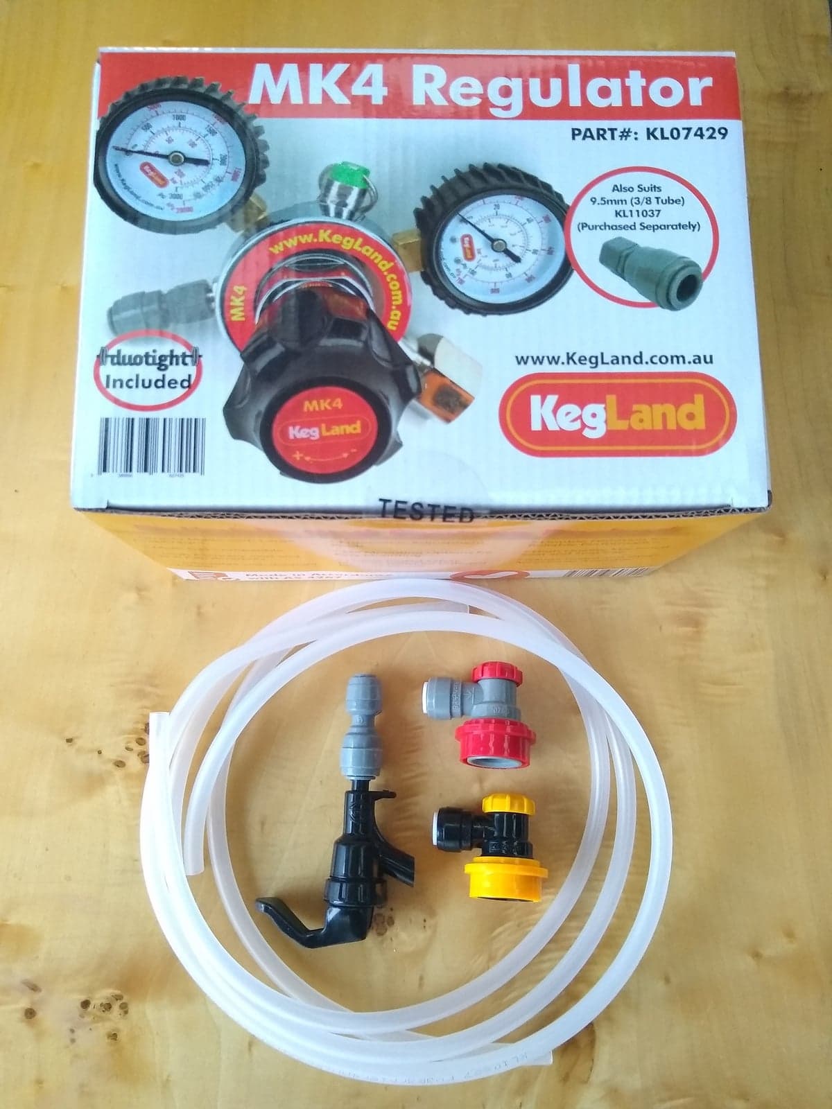 Kegging Starter Kit - Duotight fittings (incl. new 19l keg)  image 2