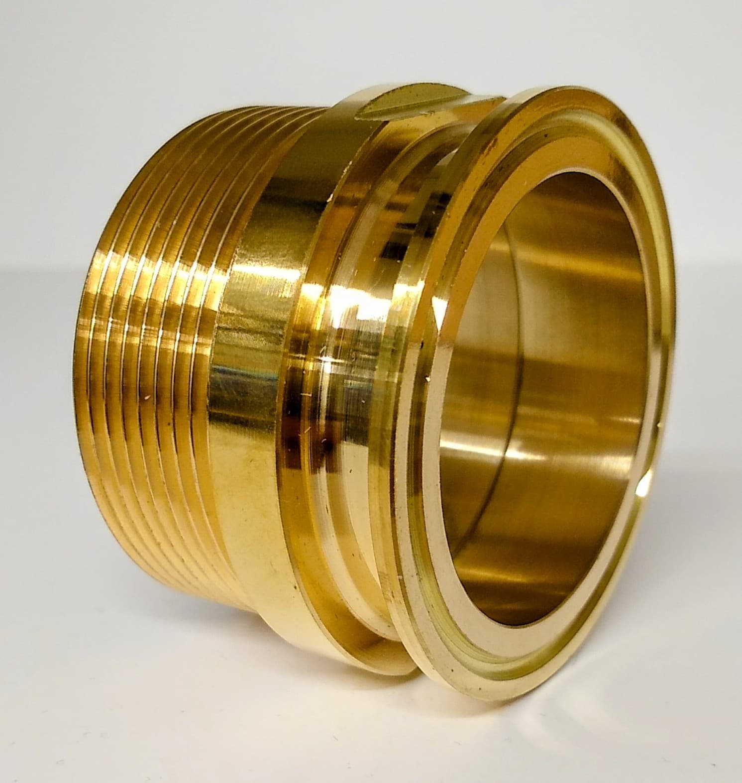 Pure Distilling Condenser Adaptor | 60mm Male thread X 2" Tri Clover image 2