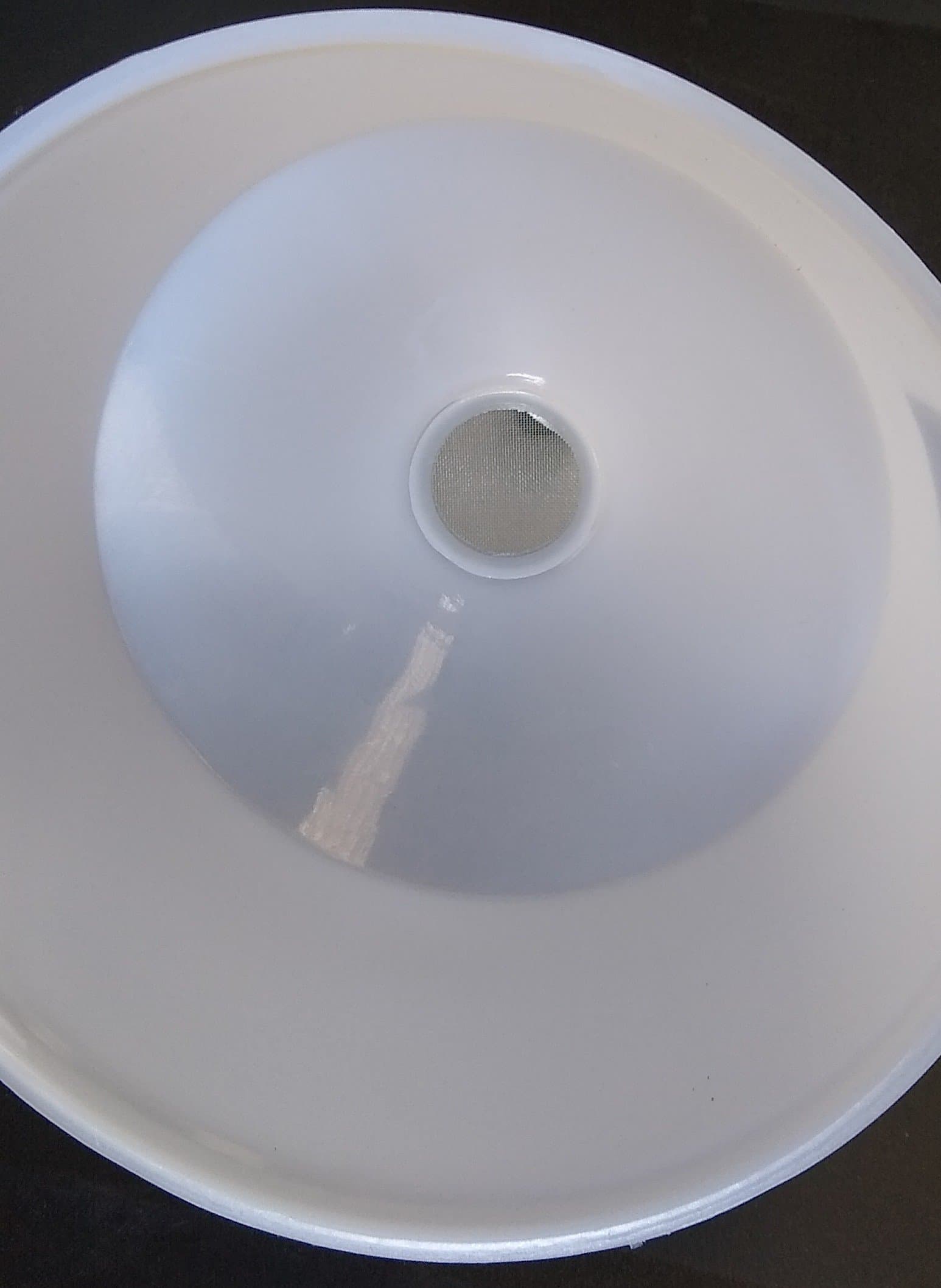 23cm Funnel with mesh filter image 2
