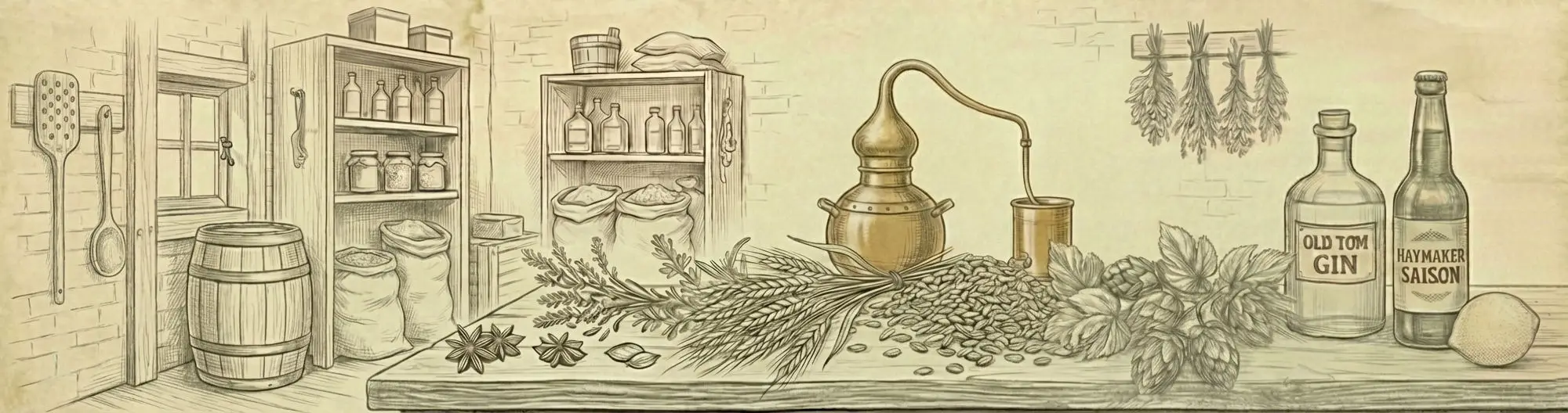 Hero background showing brewing equipment