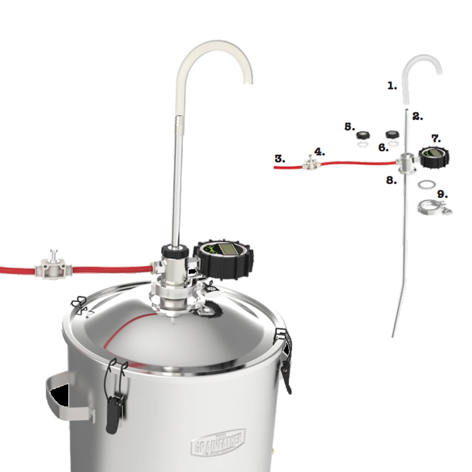 Grainfather Conical Fermenter Pressure Transfer image 2