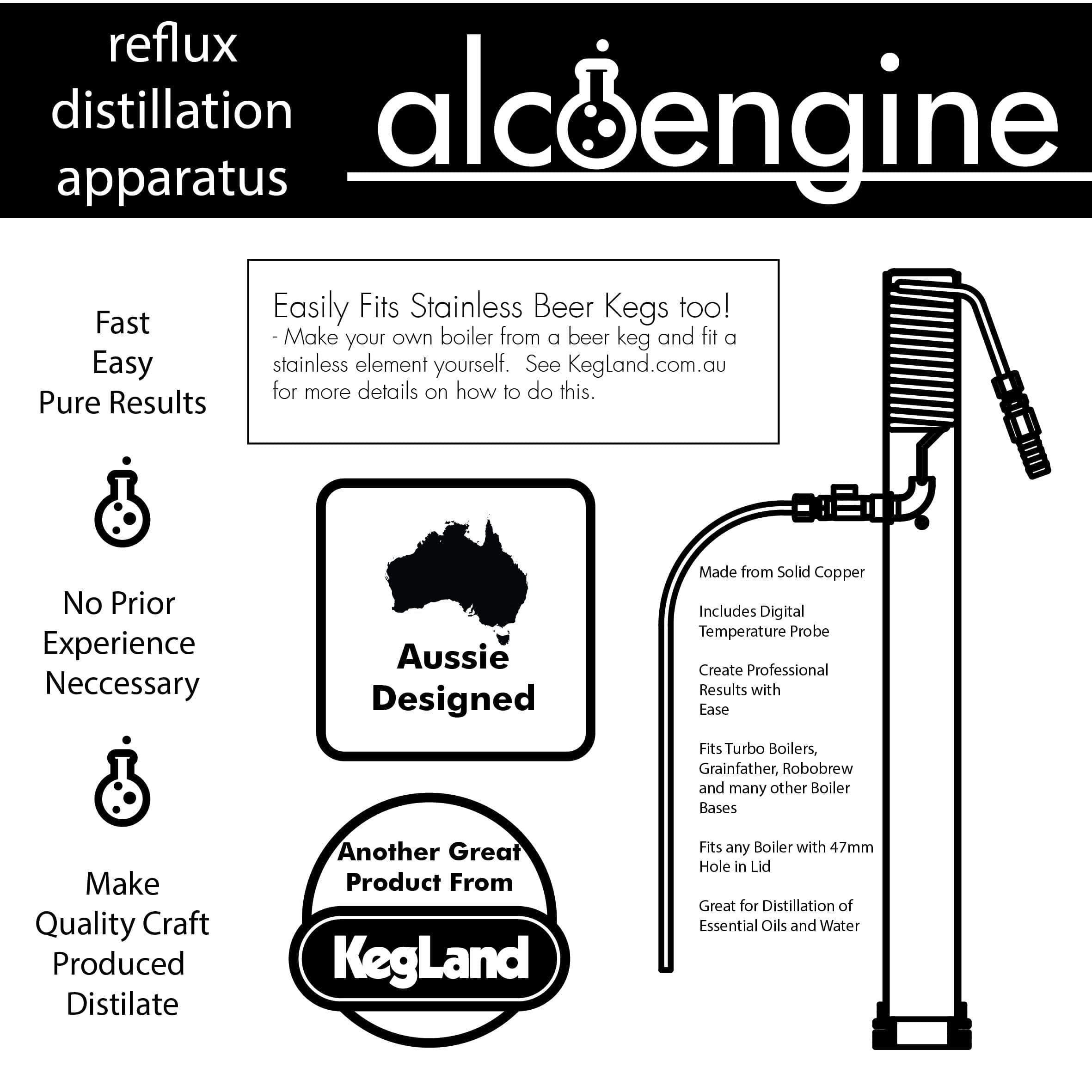 AlcoEngine Reflux Pure Distilling Distillation Apparatus image 2