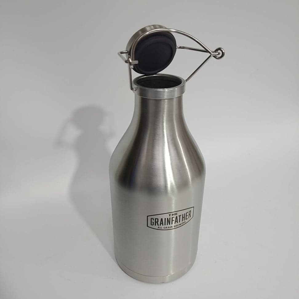 Grainfather Stainless Steel Swing Top Growler - 2L Capacity image 2