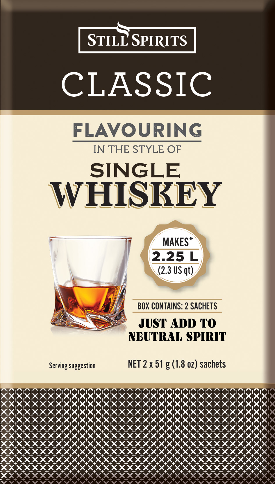 Still Spirits Classic Single Whiskey Flavouring (2x 1.125L) Whiskey