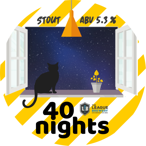 The League "40 Nights" - American Stout All Grain Kit 23l