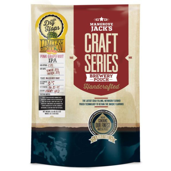 Mangrove Jack's Craft Series Pink Grapefruit IPA