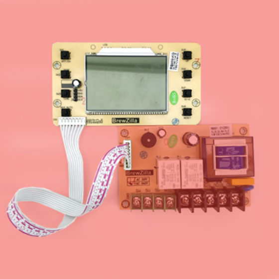Brewzilla LCD control screen