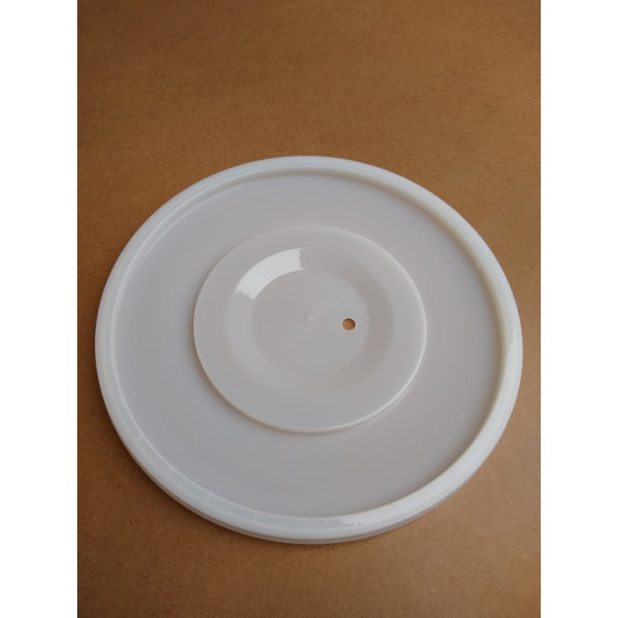 bucket lid drilled