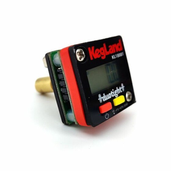Digital Illuminated Mini Gauge 0-90psi