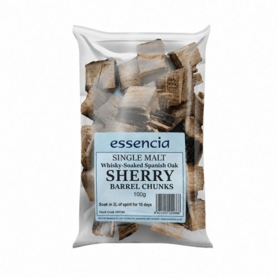 Essencia Whisky Sherry Barrel Chunks 100g
