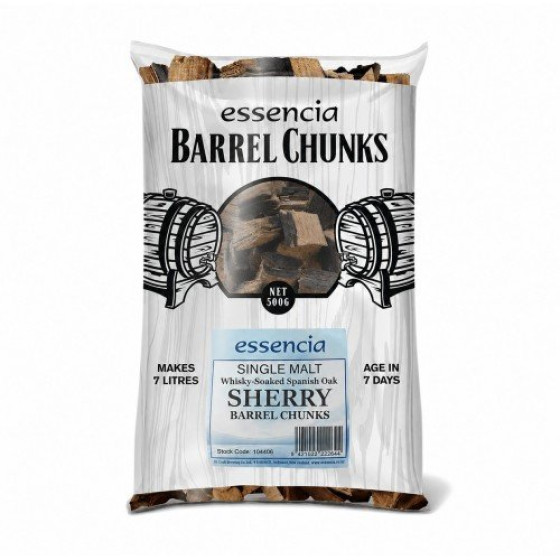 Essencia Whisky Sherry Barrel Chunks 500g