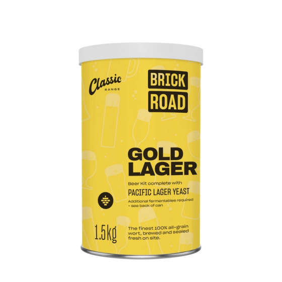 Brick Road Gold Classic Lager
