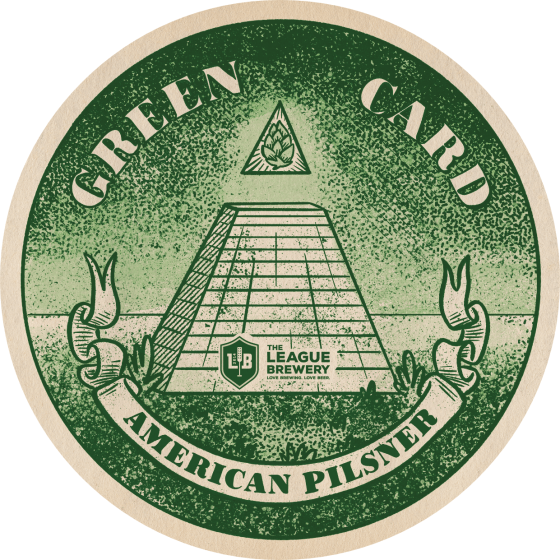 The League "Green Card" - American Pilsner
