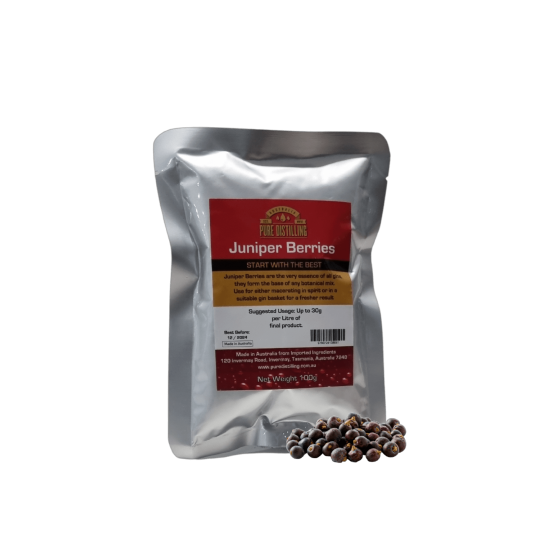Pure Distilling Botanical Juniper Berries (100g) 