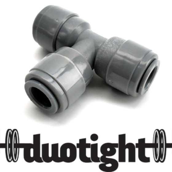 Duotight - 9.5mm (3/8) Female x 9.5mm (3/8) Female Tee Piece
