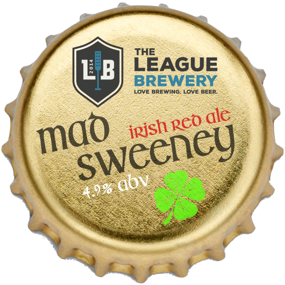 The League "Mad Sweeney" - Irish Red Ale Partial Extract Kit 23l