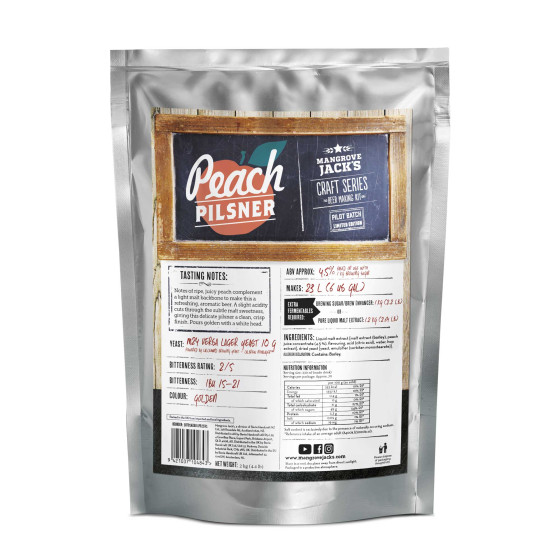 Mangrove Jack's Craft Series Peach Pilsner