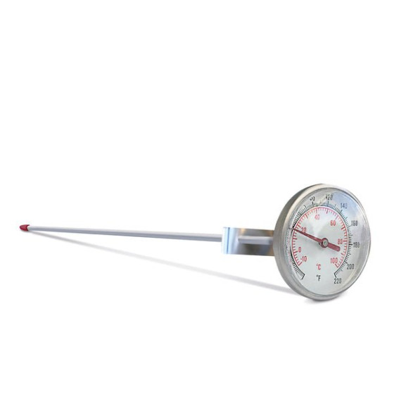 Clip-on pot thermometer