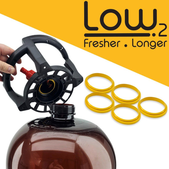 Low2 Seals for 20L Oxebar Kegs