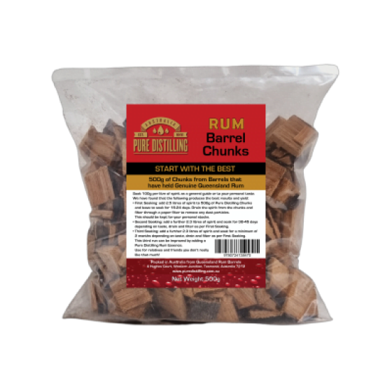 Pure Distilling Rum Barrel Chunks