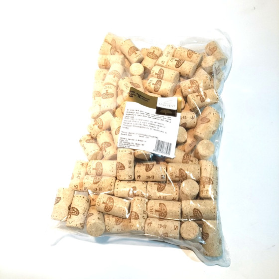 Vintner's Harvest VH7 Wine Bottle Agglomerate Corks 38x21mm. Bag 100