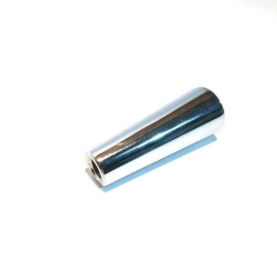 Chrome plated brass tap handle - long slender type