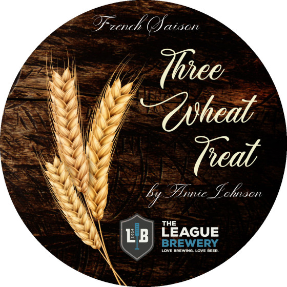 The League "Three-Wheat Treat" Saison All Grain Kit 23l