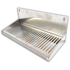 Door mounted Drip Tray 40cm wide – Stainless Steel