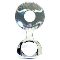 Decal holder 82mm chrome plated plastic