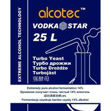 Alcotec Vodka Star Yeast 125g