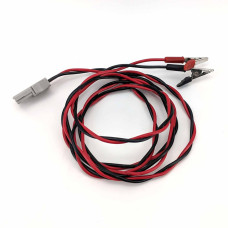2m Power Lead for Cannular Canning Machine or MaltZilla (40amp Anderson Plug x Alligator Clips)