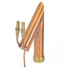 AlcoEngine Copper Pot Still with 13mm Barb Tails Unit