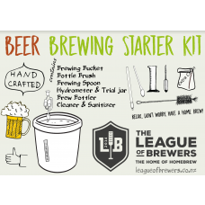 Beer Brewing Starter Kit (Barrel shaped fermenter)