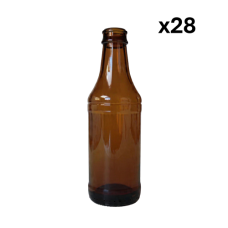 Brewmaster Glass Beer Bottle 330ml - Box of 28