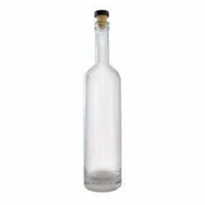 Glass Whisky Style Bottle (Slim) 750ml 