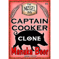 Mussel Inn Captain Cooker - Manuka Beer - Partial Extract Clone Kit 23l