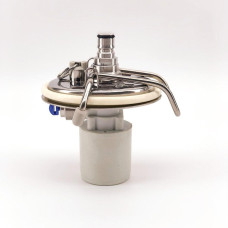 Carbonator Reactor - Carbonation Lid for Continuous Soda Water 