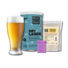 Brick Road Extra Dry Low Carb Lager Recipe Kit