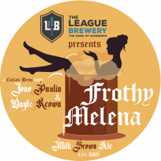 The League "Frothy Melena" - Milk Brown Ale All Grain Kit 23l