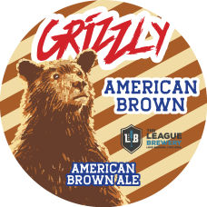 The League "Grizzly American Brown" - American Brown Ale Recipe Kit (All Grain)
