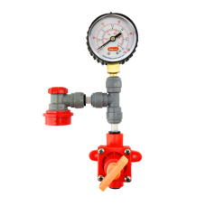Spunding Valve KIT (with push in gauge) 15psi