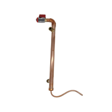 Pure Distilling Reflux Condenser Output (product) Cooler