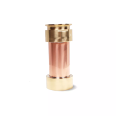 100MM Copper Extension - 2" threaded Female X 2" Tri-clover