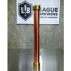 Pure Distilling 500mm Copper Extension for condenser | 2" BSP Female - 2" Triclover