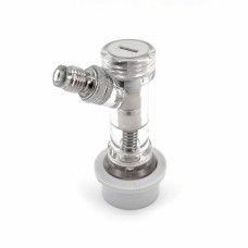 Keg Connector - Gas - MFL With Check Valve