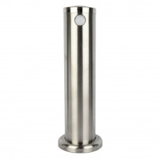 Single Tap Brushed 304 Grade Stainless Steel Font Tower