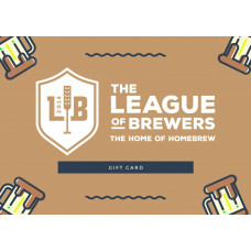 League of Brewers Gift Card Voucher