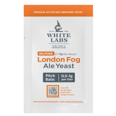 White Labs WLP066 London Fog Ale Yeast (DRY YEAST) 11G